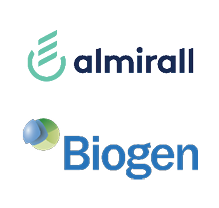 almirall-biogen-logos