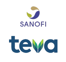 sanofi-teva-logos